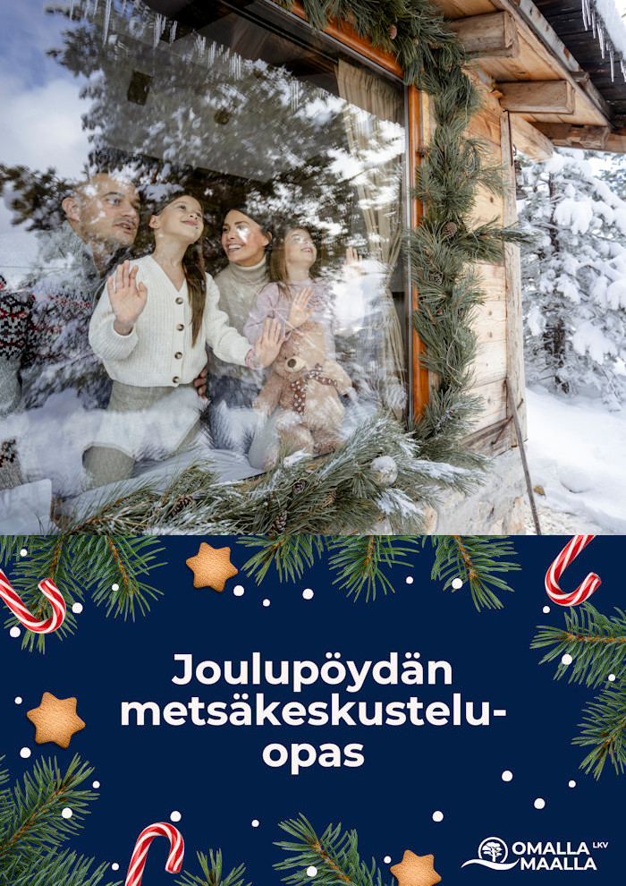 Joulupöydän metsäkeskustelun opas